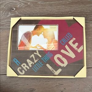 Sonoma Love Frame - Brown and Red